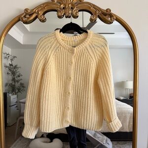 Like new butter yellow sweater